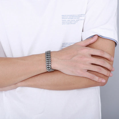 Vintage Woven Link Bracelet