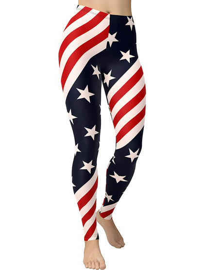 Print High-Waist Yoga Leggings