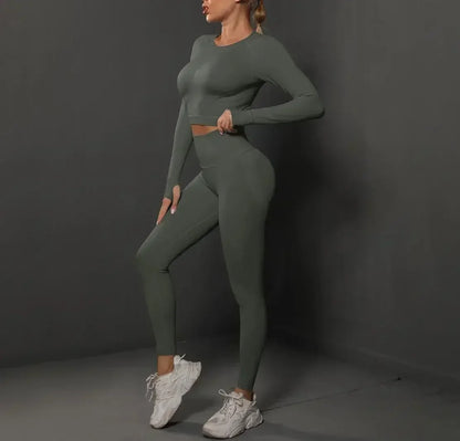 Hip-Lift Seamless Yoga Set