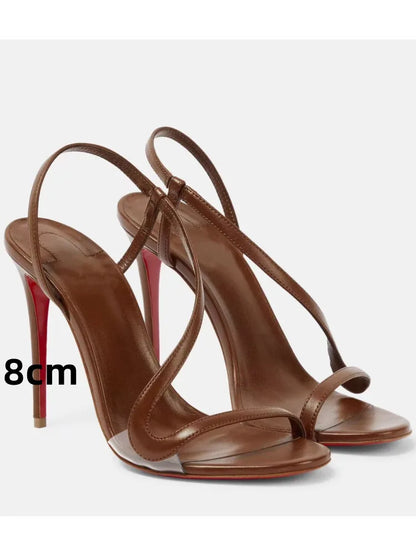 Serpentine Stiletto Sandals