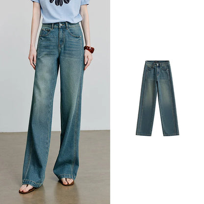 Toyouth Puff Splicing Jeans