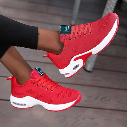 Platform Mesh Running Sneakers