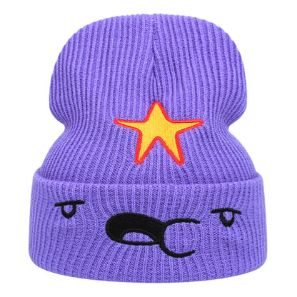Purple Knit Beanie