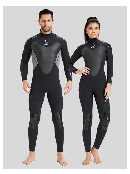 Back-Zip Full Body Wetsuit