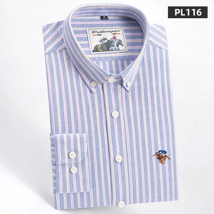 Oxford Striped Business Shirt