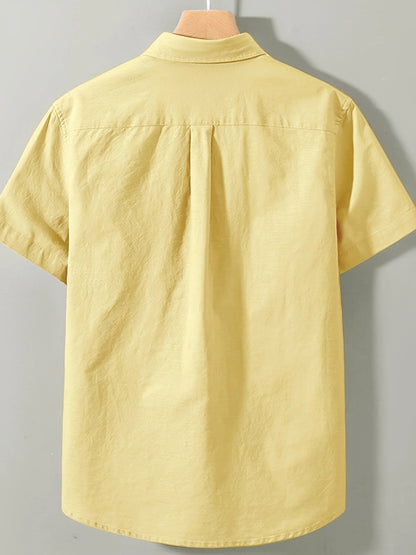 Minimal Cotton Summer Shirt