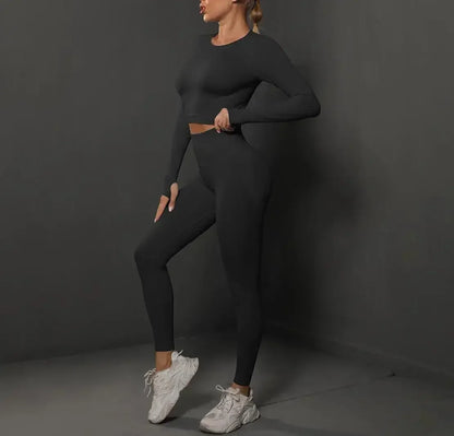 Hip-Lift Seamless Yoga Set