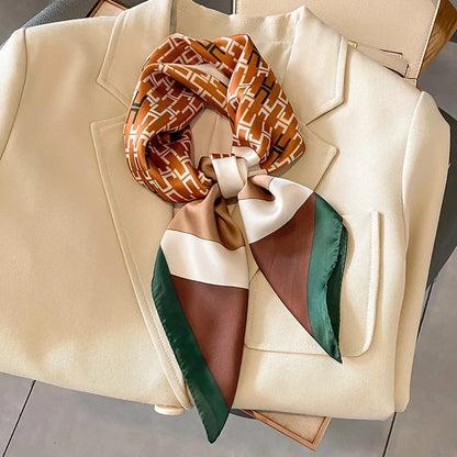 Sunscreen Polyester Square Headscarf