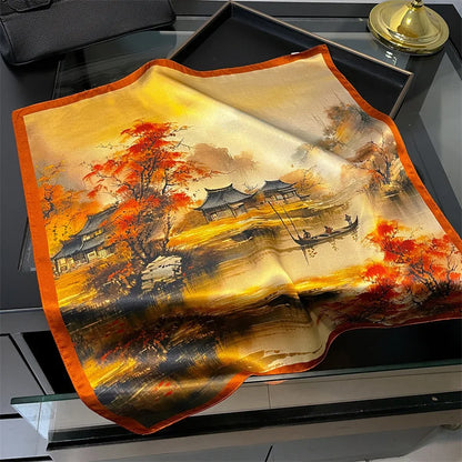 Mulberry Silk Bandana Scarf
