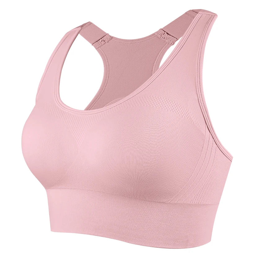 Hollow-Out Backless Sports Bra