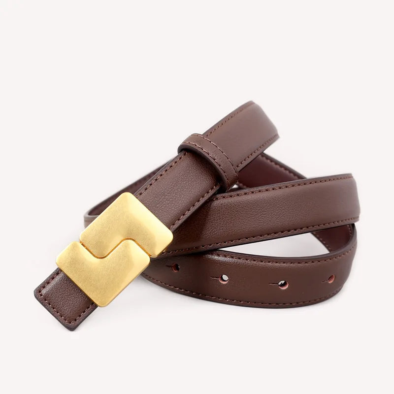 Suede Leather Belt