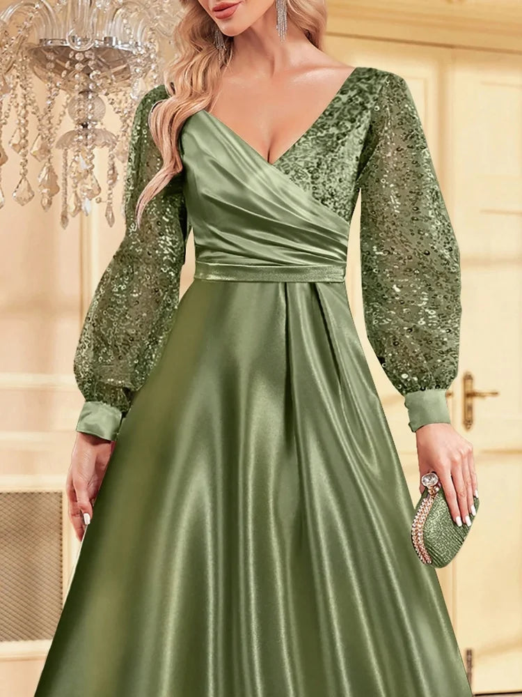 Luxury Elegant Women Party Maxi Dress