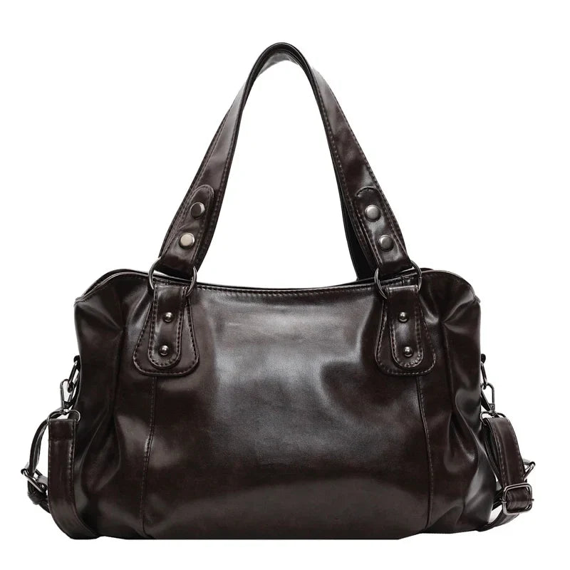 Retro Shoulder Tote Bag