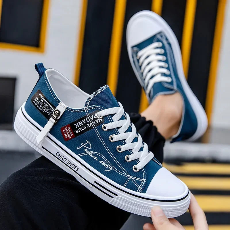 Breathable Low-Top Canvas Shoes