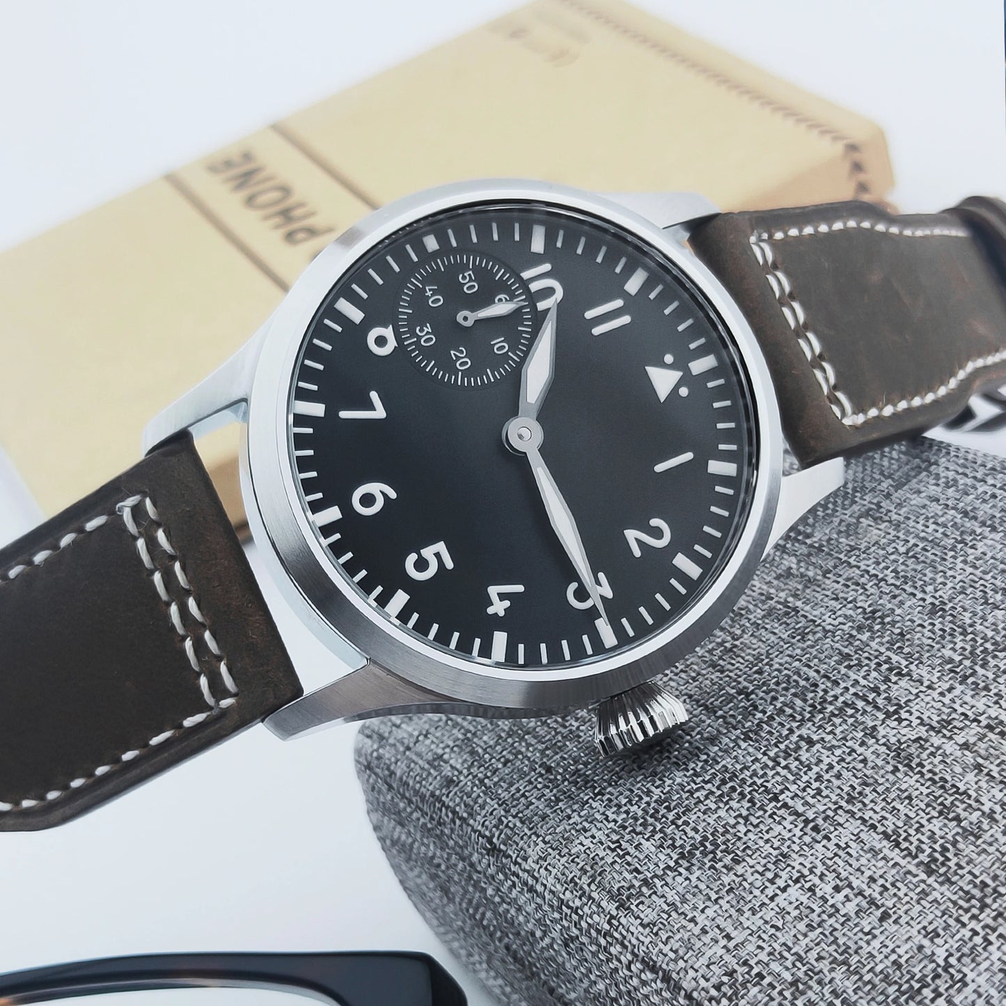 Manual Leather Watch
