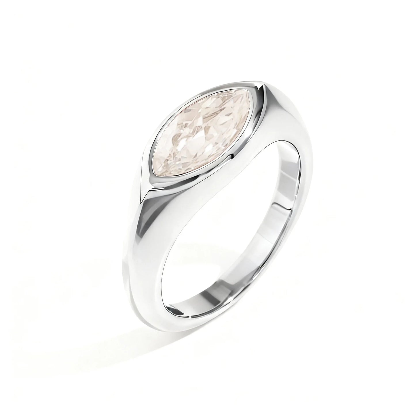Zircon Cocktail Ring