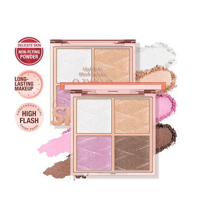 4 Color Blush Palette