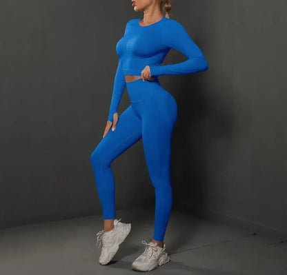 Hip-Lift Seamless Yoga Set