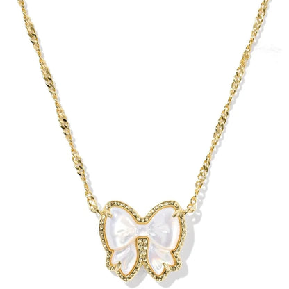 Butterfly Pearl Necklace