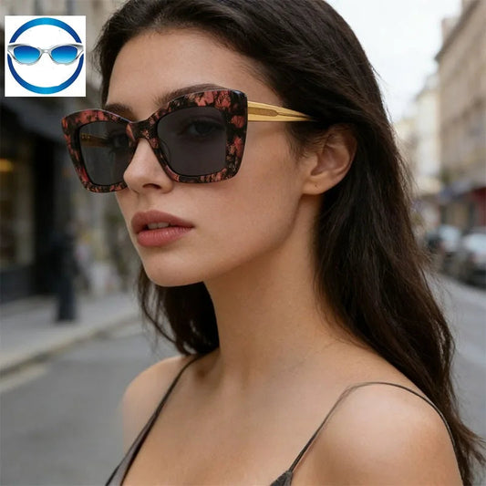 Oval UV Protection Sunglasses