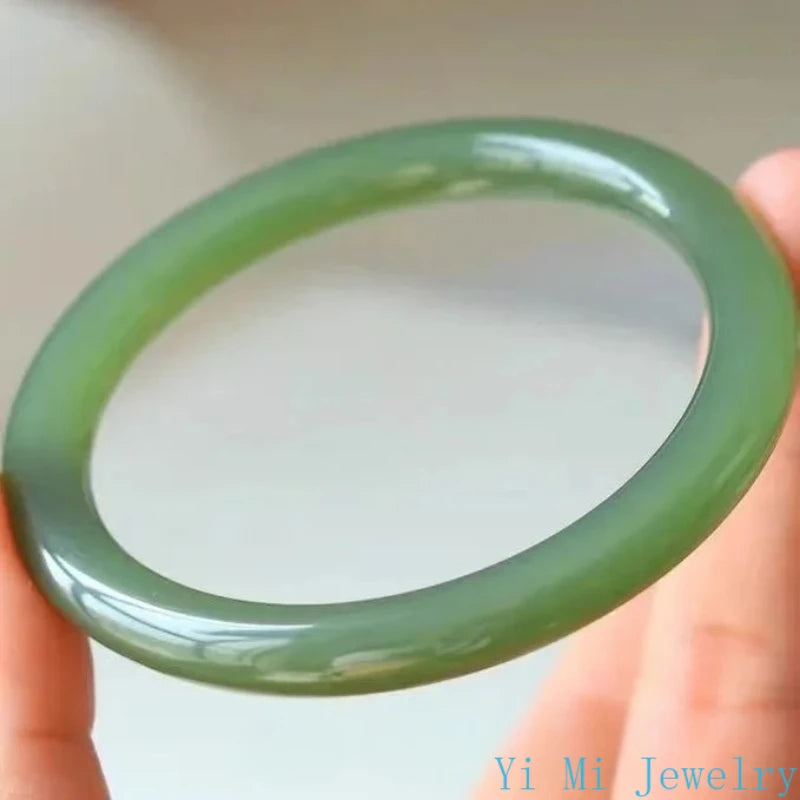Natural Burmese Jade Bangle