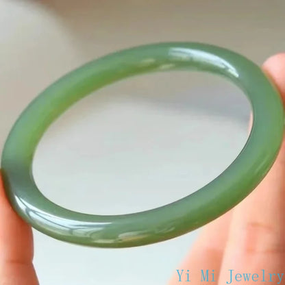 Natural Burmese Jade Bangle