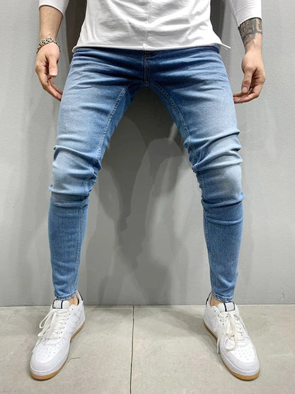 Skinny Vintage Wash Denim Jeans