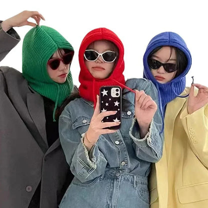 Hooded Knit Balaclava