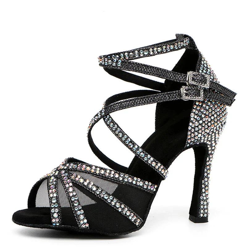 Rhinestone Latin Dance Shoes