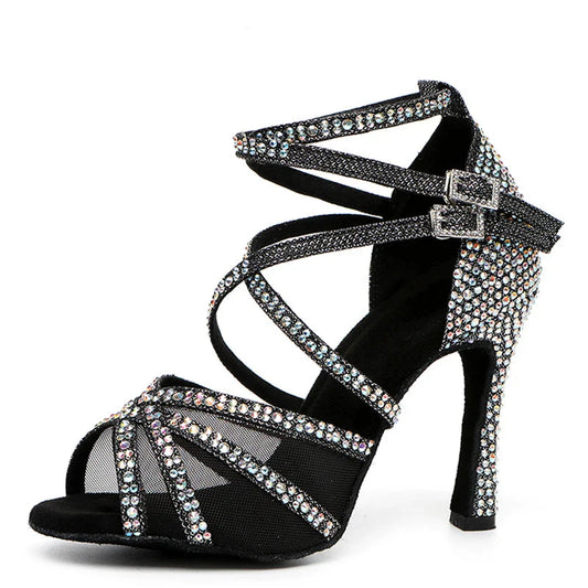 Rhinestone Latin Dance Shoes