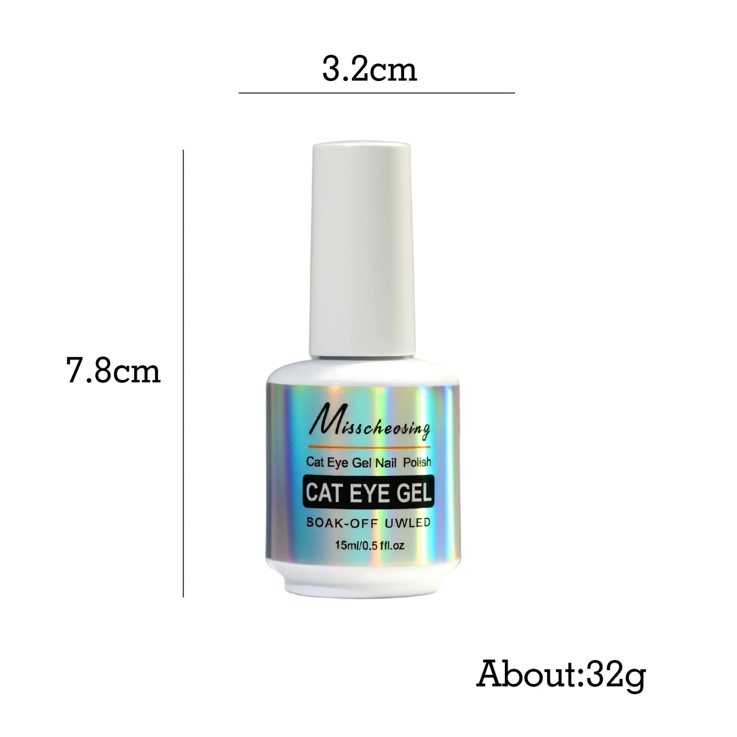 15ml Rainbow Nail Gel Polish