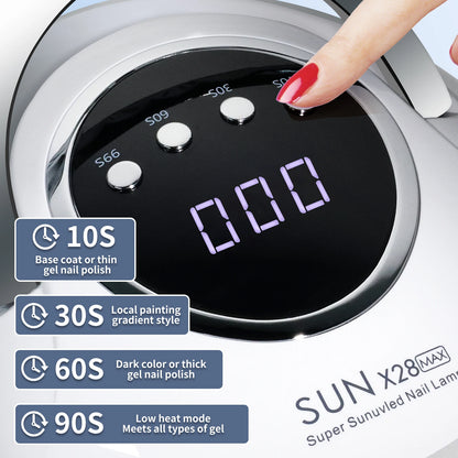 SUN X28 MAX LED Nail Lamp