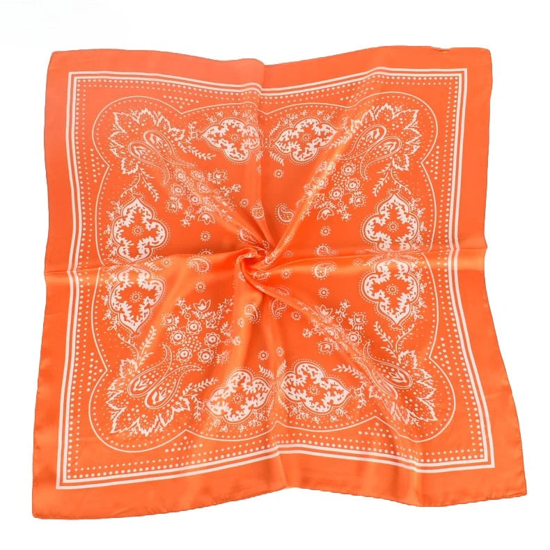 Satin Silk Feeling Hair Scarf
