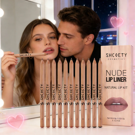 Waterproof Matte Lip Liner Combo Set