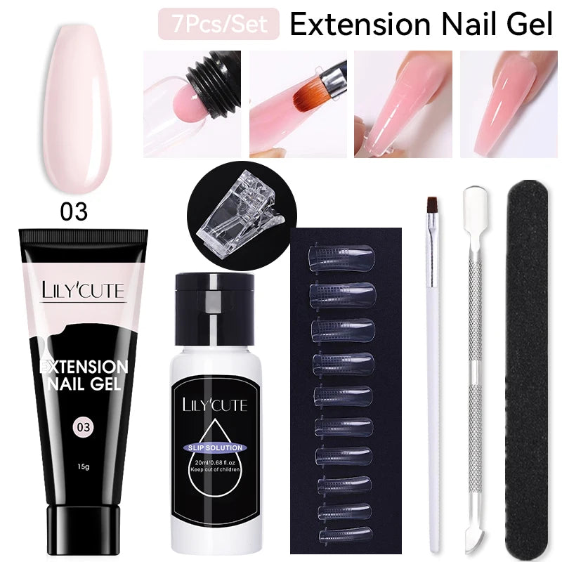 Nail Extension Gel Kit