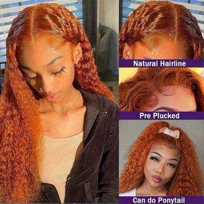 Long Ginger Wig