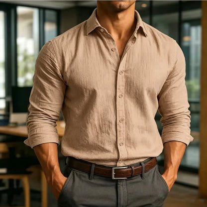 Stretch Casual Long Shirt