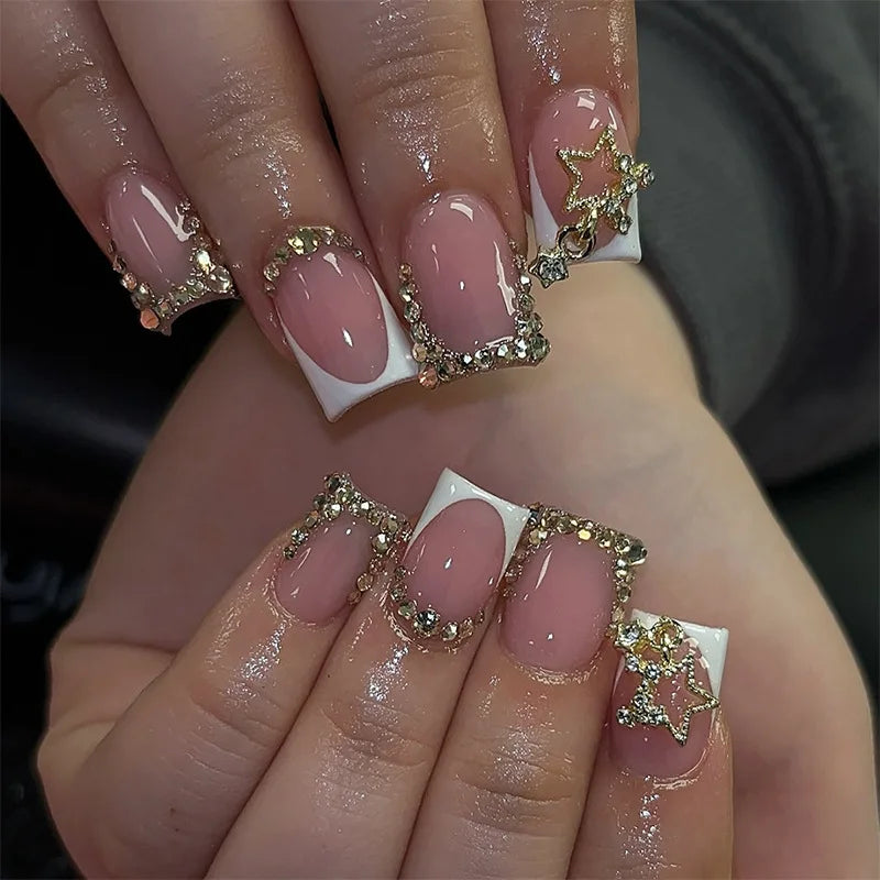French Bow Press On Nails
