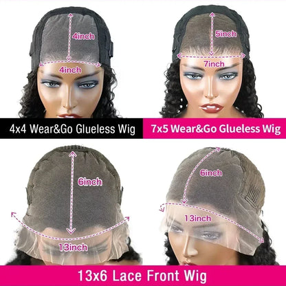 Curly Medium Wig