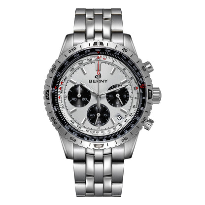 Chronograph Steel Watch