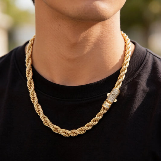 Braided Rope Chain Necklace