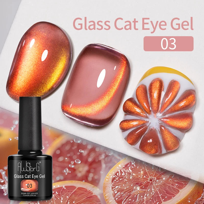 Crimson Cat Eye Gel