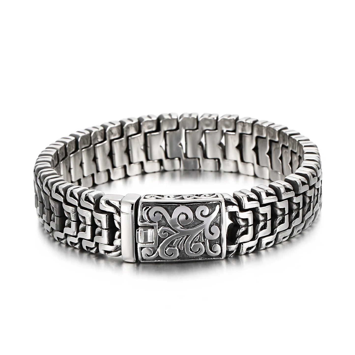 Vintage Woven Link Bracelet