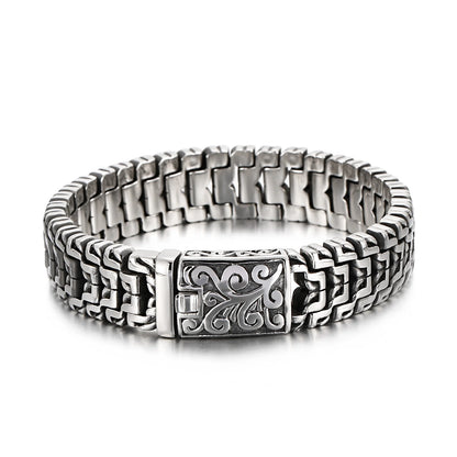 Vintage Woven Link Bracelet
