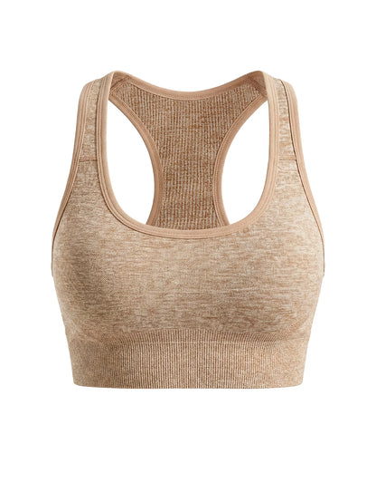 Seamless Push-Up Racerback Bra