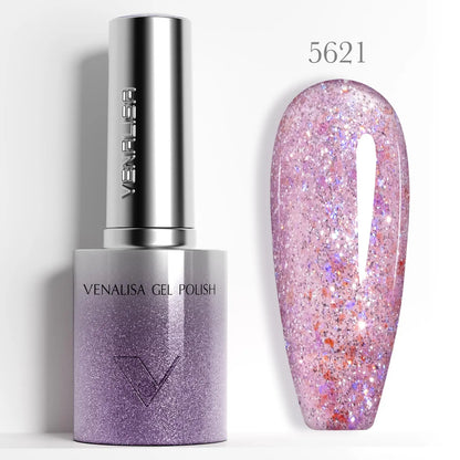 Cat Eye Glitter Gel Polish