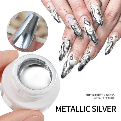 Metallic Mirror Nail Gel