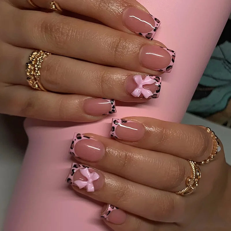French Bow Press On Nails