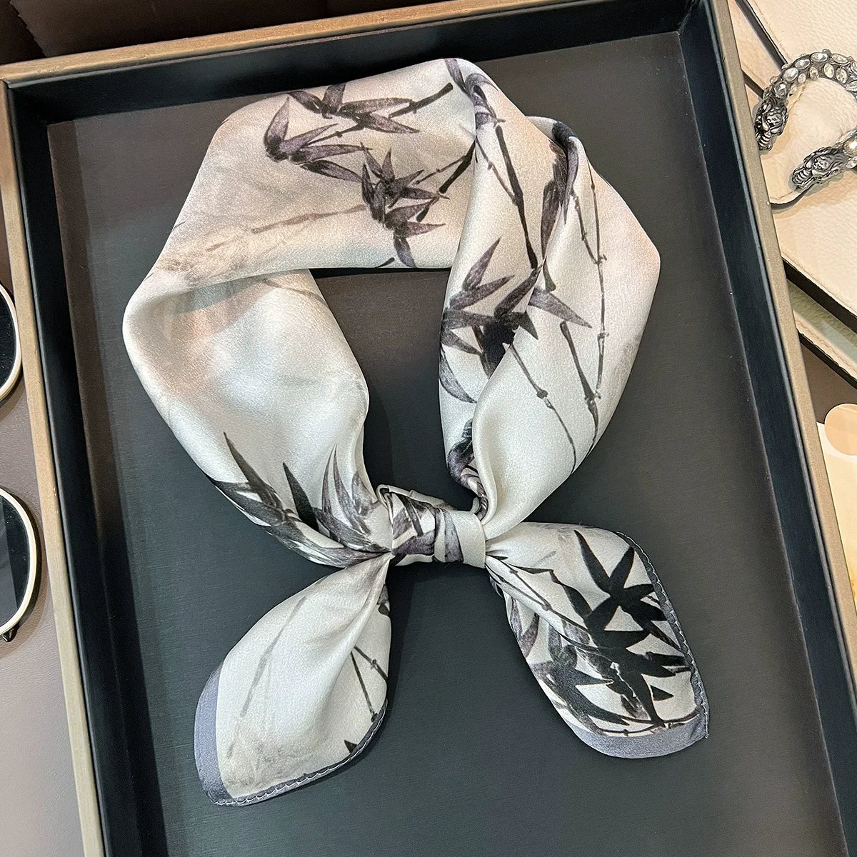 Mulberry Silk Bandana Scarf