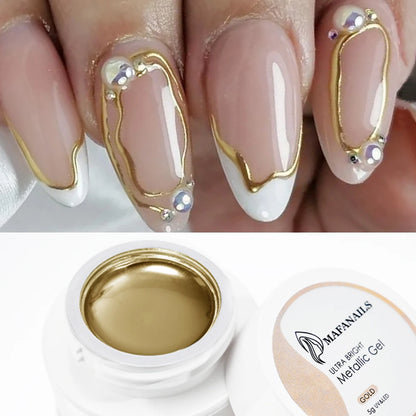 Metallic Mirror Nail Gel